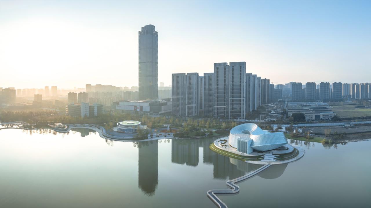 BIM建筑|杭州玉湖美术馆 / Aedas