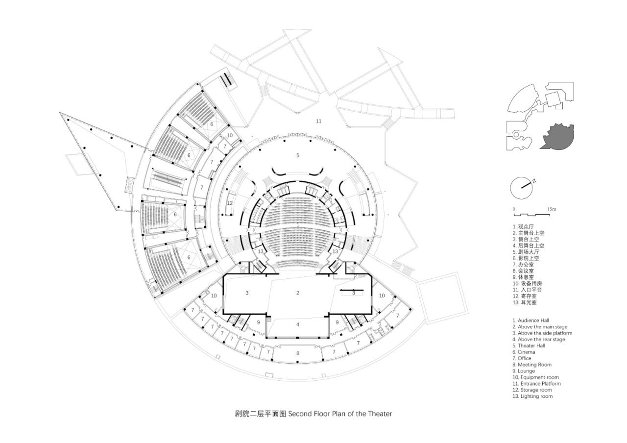 BIM建筑|武汉东西湖文化中心 / 中国院大器工作室