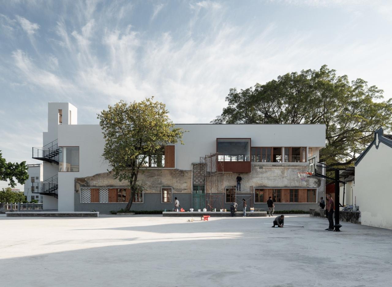 BIM建筑|潮州大吴会客厅 / 无设建筑事务所