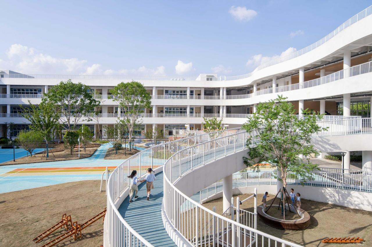 BIM建筑|无锡华星幼儿园 / 元秀万建筑事务所