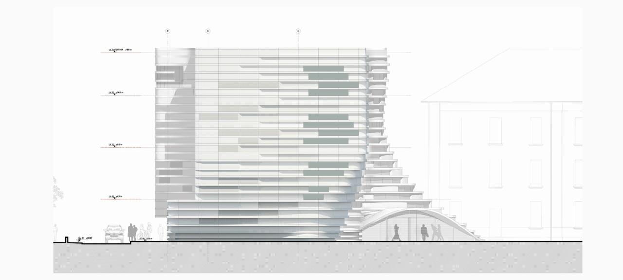 BIM建筑|冰川校园:瓦莱达奥斯塔大学新校区 / MCA建筑事务所