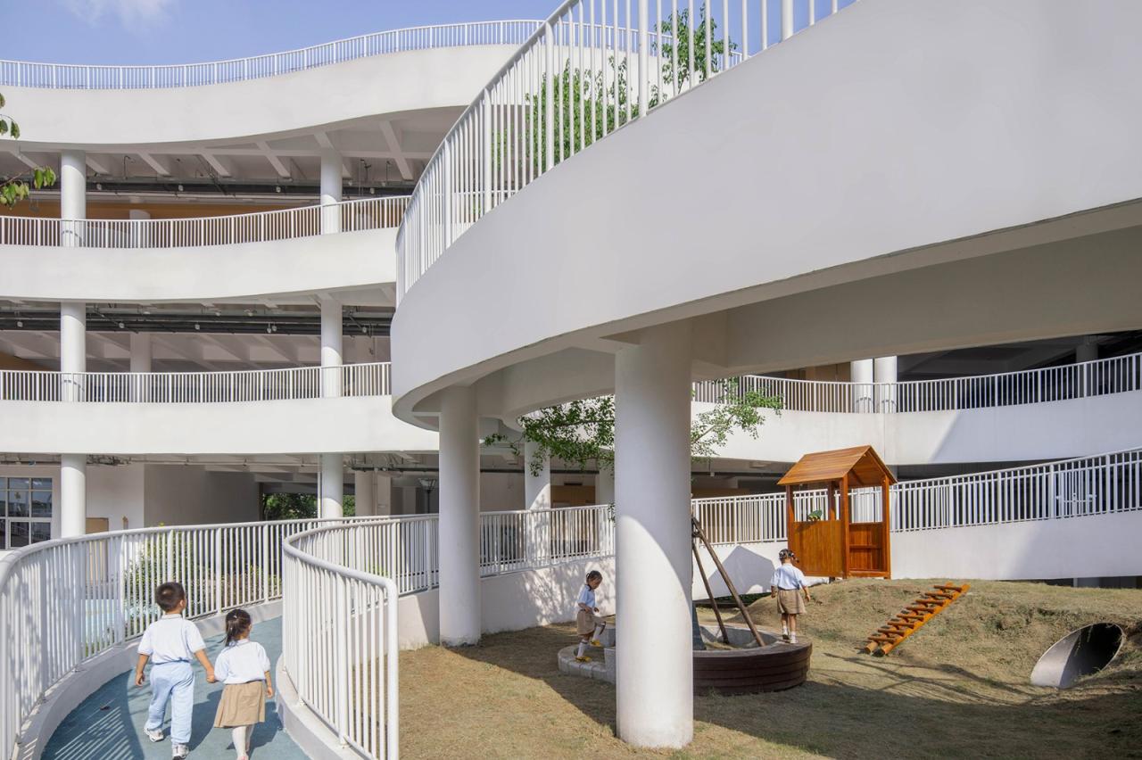 BIM建筑|无锡华星幼儿园 / 元秀万建筑事务所