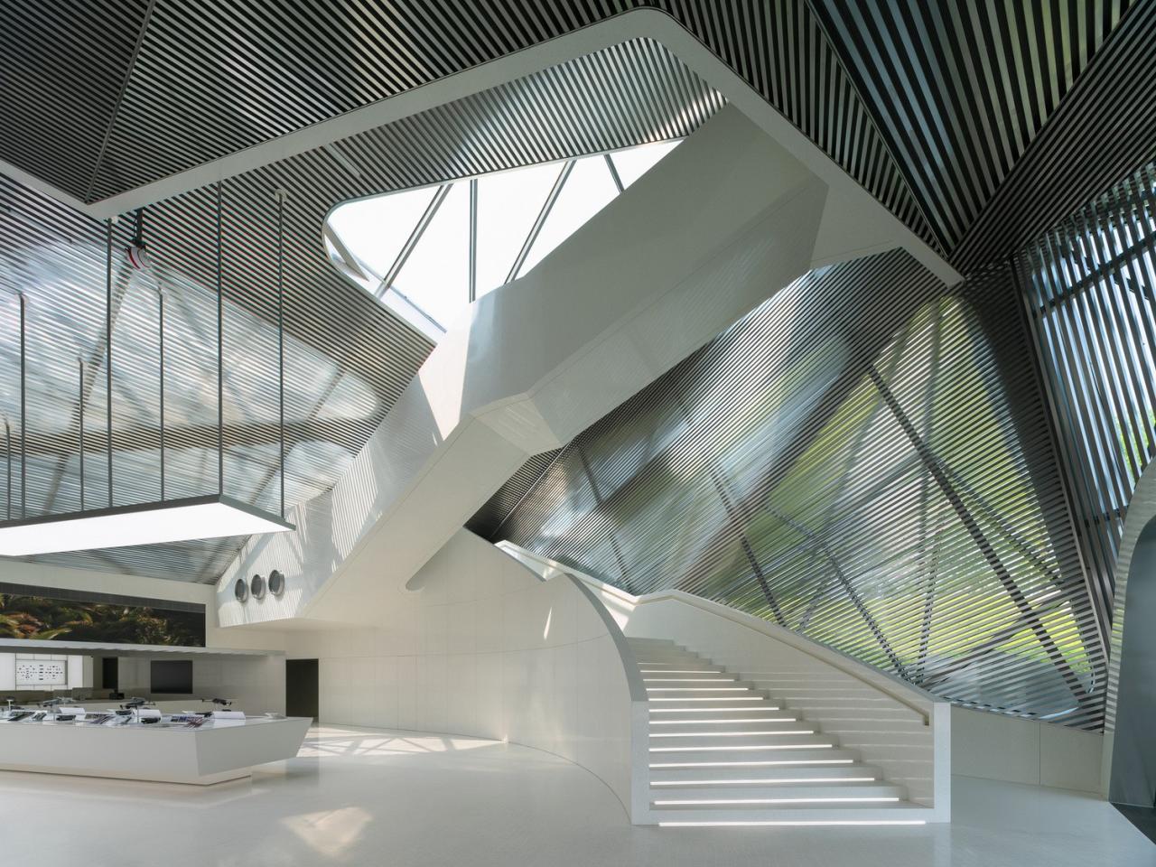 BIM建筑|大疆旗舰店 / 万社设计