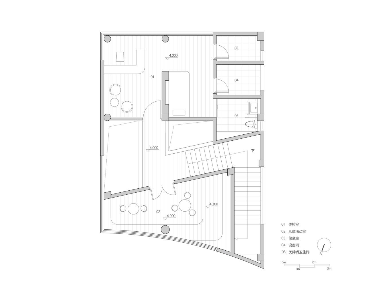 BIM建筑|何家村老年之家 / 由牧建筑