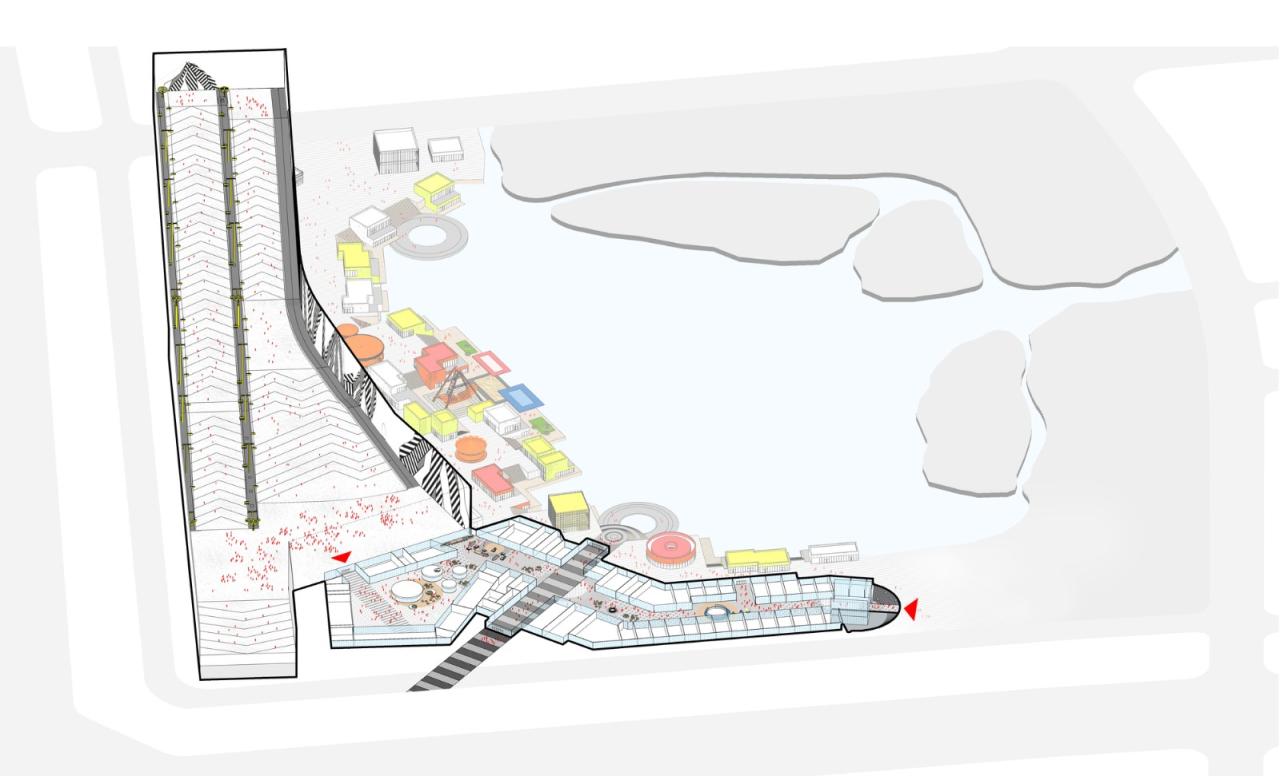 BIM建筑|武汉甘露山国际滑雪场 / CLOU 柯路建筑