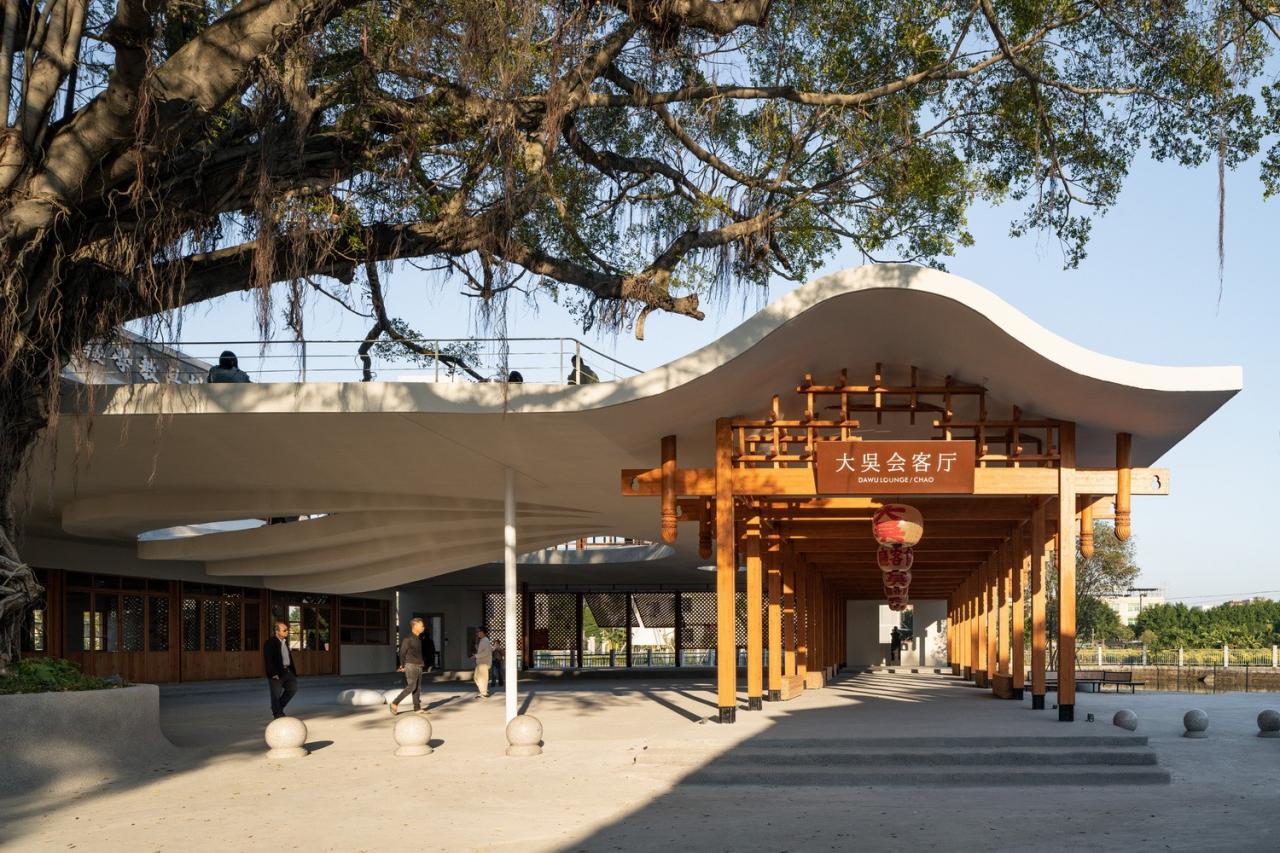 BIM建筑|潮州大吴会客厅 / 无设建筑事务所