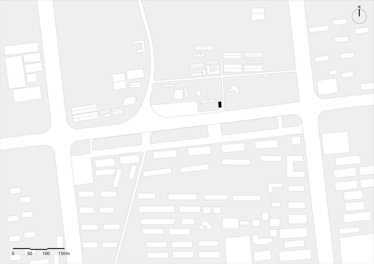 BIM建筑|廊坊北凤道垃圾中转站设计 / 园里建筑工作室