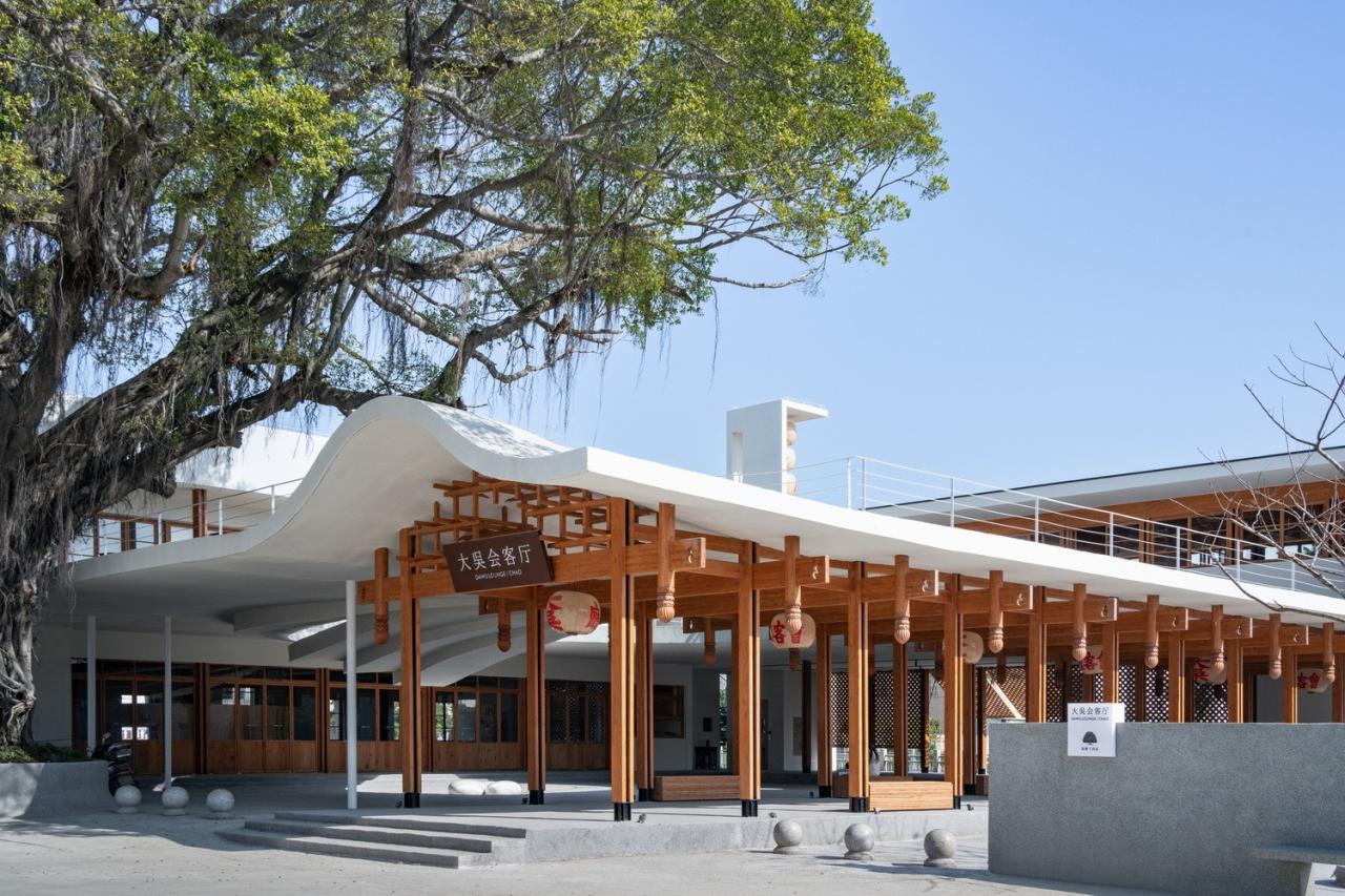 BIM建筑|潮州大吴会客厅 / 无设建筑事务所