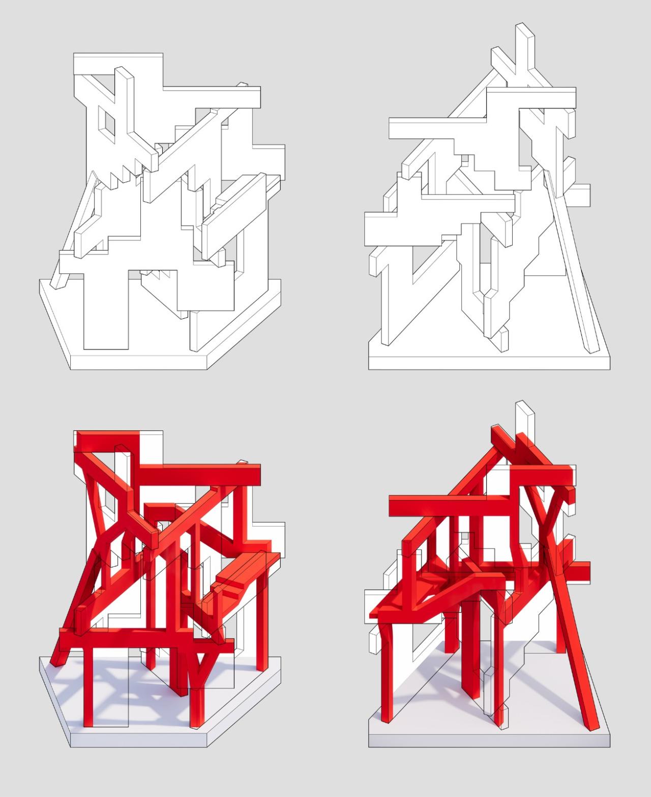BIM建筑|繁茂的遗迹，垂直自然塔 / 合造社
