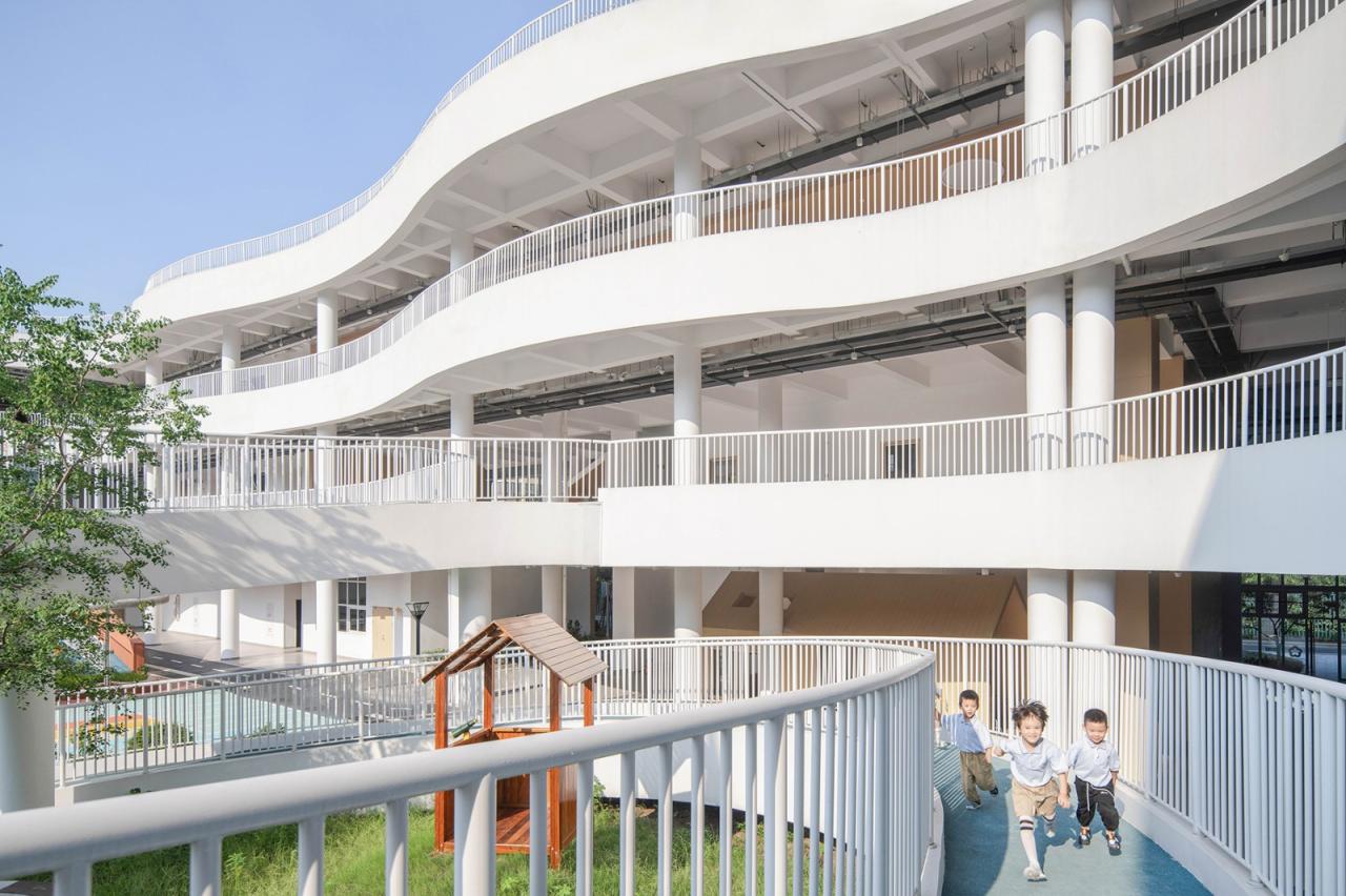 BIM建筑|无锡华星幼儿园 / 元秀万建筑事务所