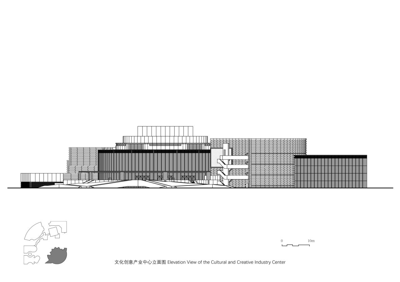 BIM建筑|武汉东西湖文化中心 / 中国院大器工作室