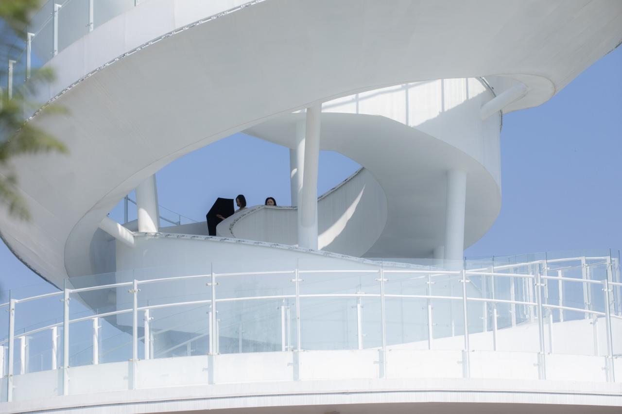 BIM建筑|凫岛 · 鲁家滩湿地公园商业服务中心 / MUDA 慕达建筑