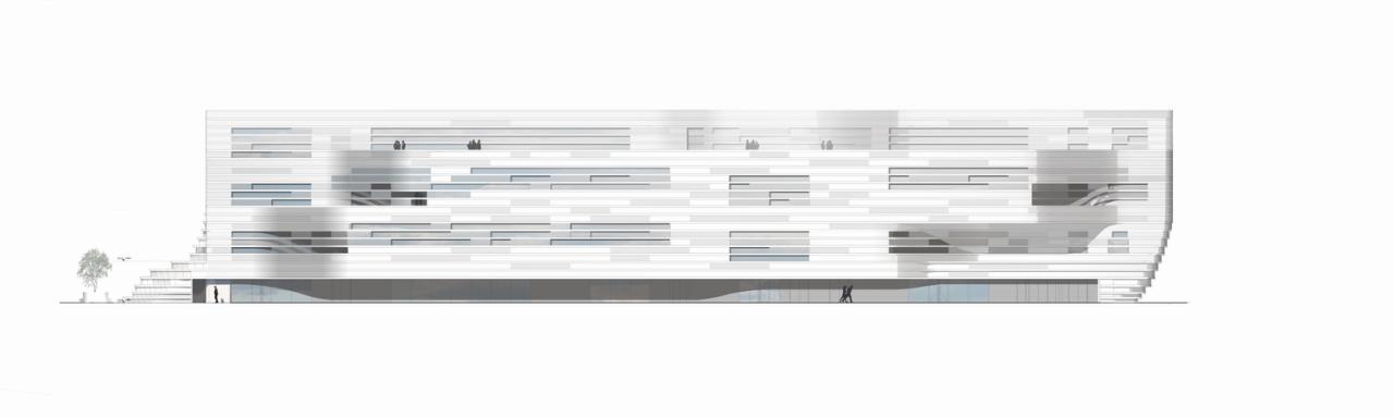 BIM建筑|冰川校园:瓦莱达奥斯塔大学新校区 / MCA建筑事务所