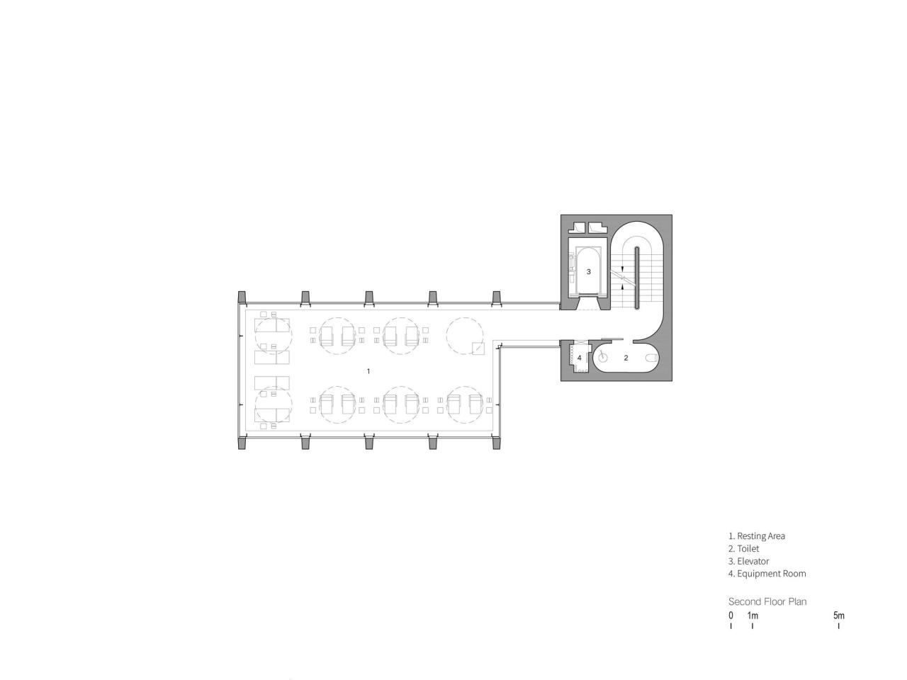 BIM建筑|雾灵山眼石汤泉，林中仪器 / 直向建筑