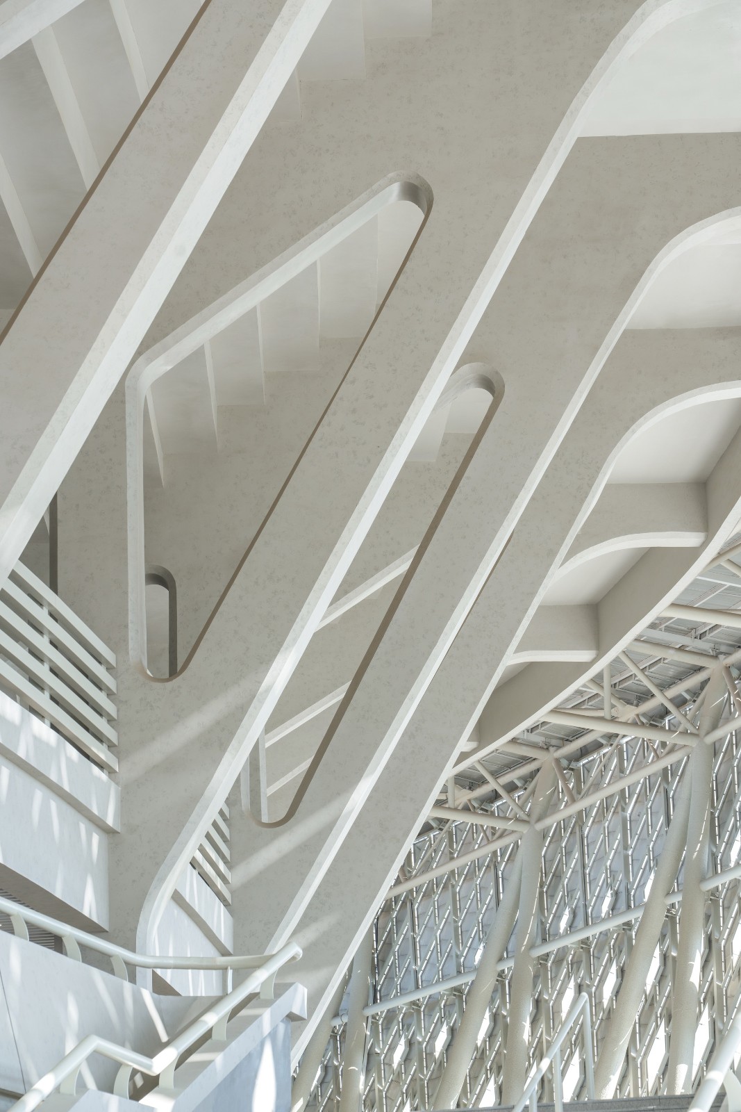 BIM建筑|襄阳全民体育运动中心 / 中南建院墨水尺工作室