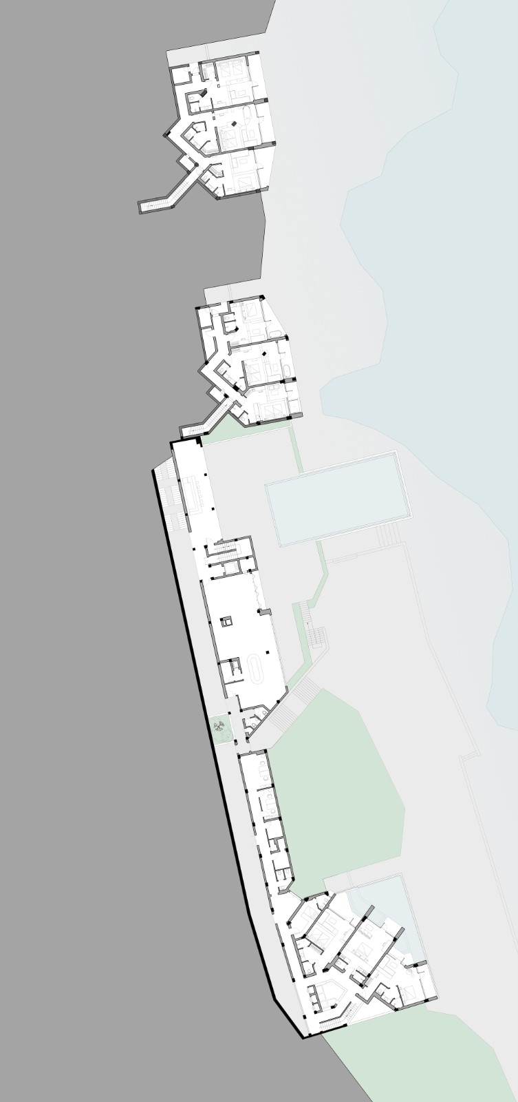 BIM建筑|嵊泗夕会悬崖酒店 / 亦风建筑