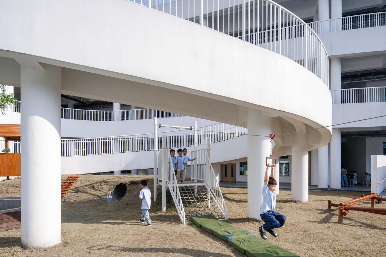 BIM建筑|无锡华星幼儿园 / 元秀万建筑事务所