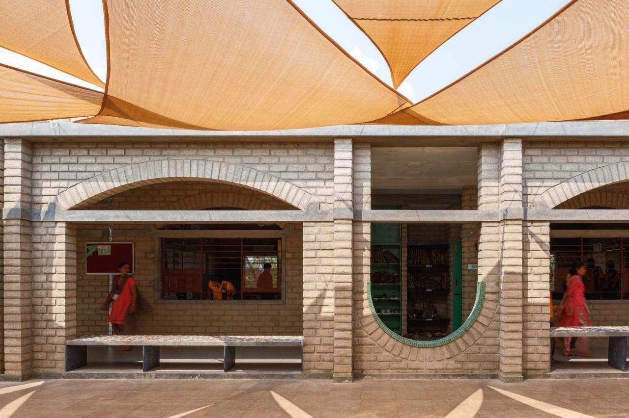 BIM建筑|Sai Kirupa 特殊学校 / Biome Environmental Solutions