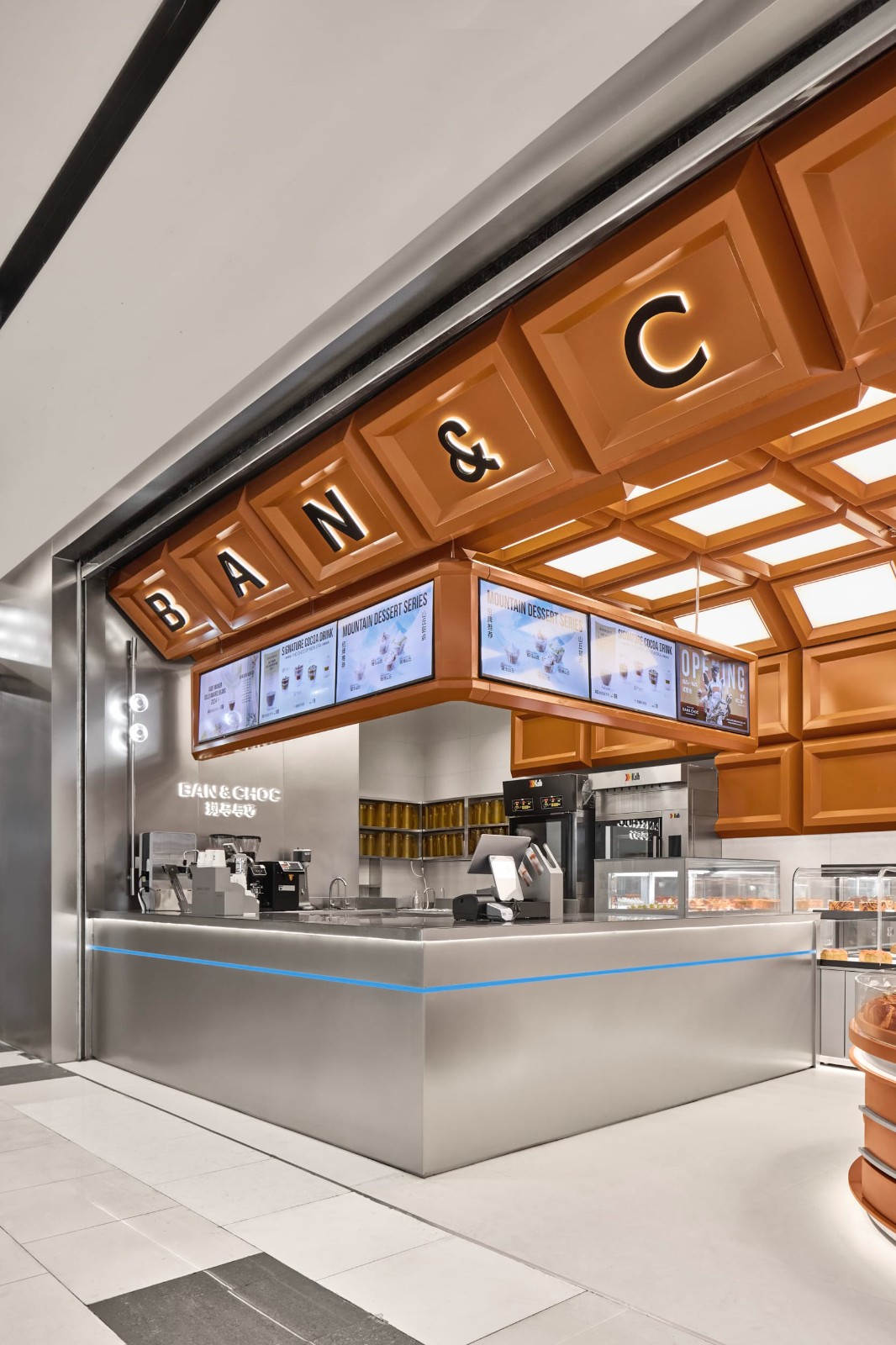 BIM建筑|斑马与巧BAN&CHOC上海凯德龙之梦全国首店 / WBS里外工作室