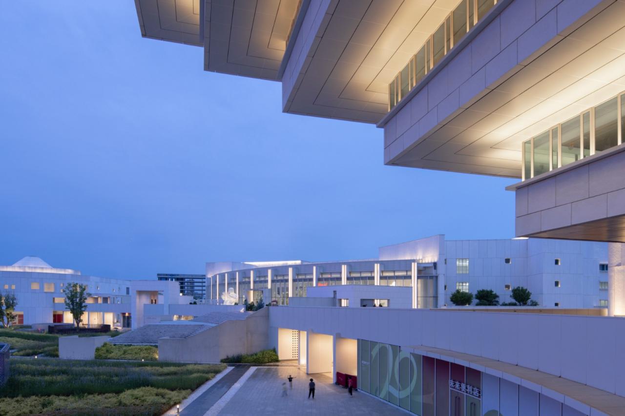 BIM建筑|武汉东西湖文化中心 / 中国院大器工作室