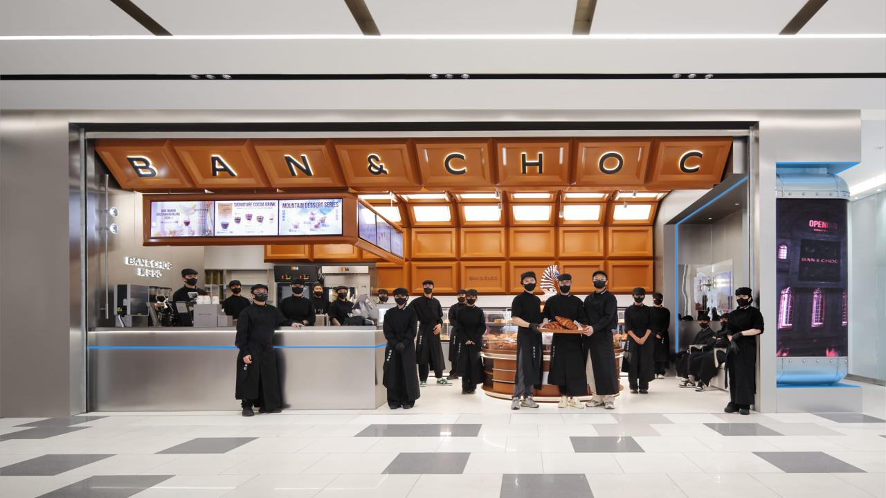 BIM建筑|斑马与巧BAN&CHOC上海凯德龙之梦全国首店 / WBS里外工作室