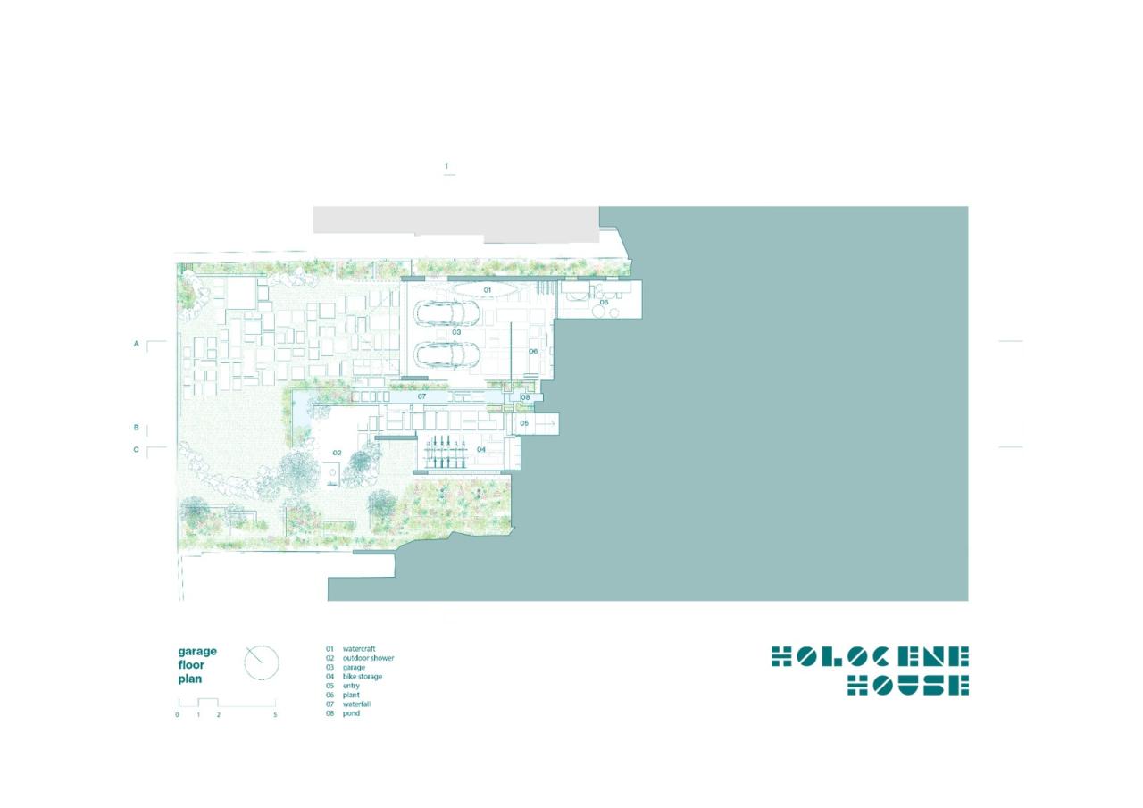 BIM建筑|Holocene 住宅 / CplusC 建筑工作室
