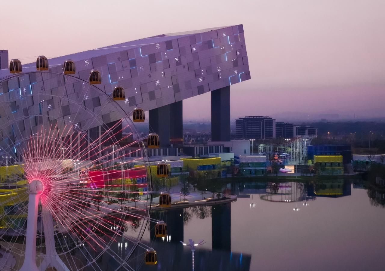 BIM建筑|武汉甘露山国际滑雪场 / CLOU 柯路建筑