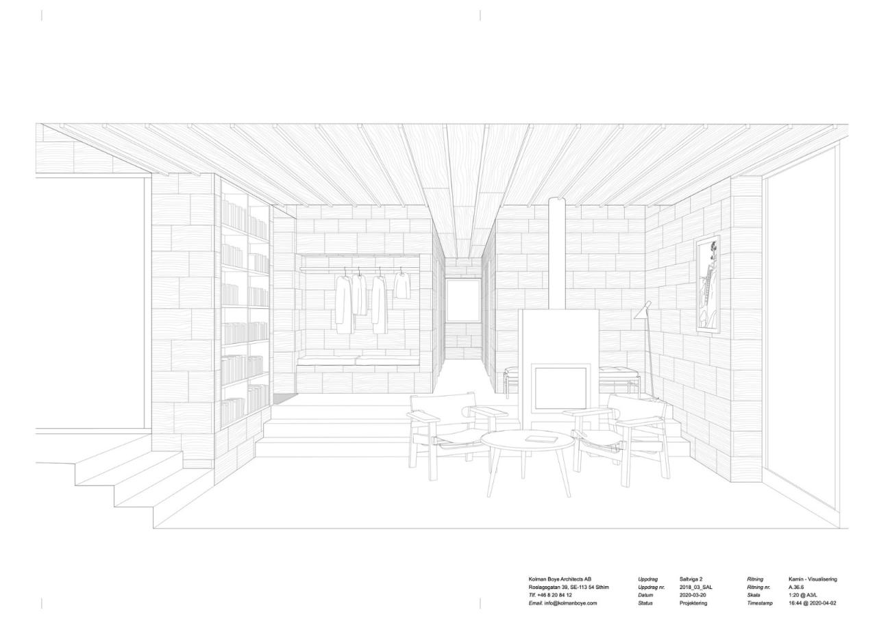 BIM建筑|Saltviga 住宅 / Kolman Boye Architects