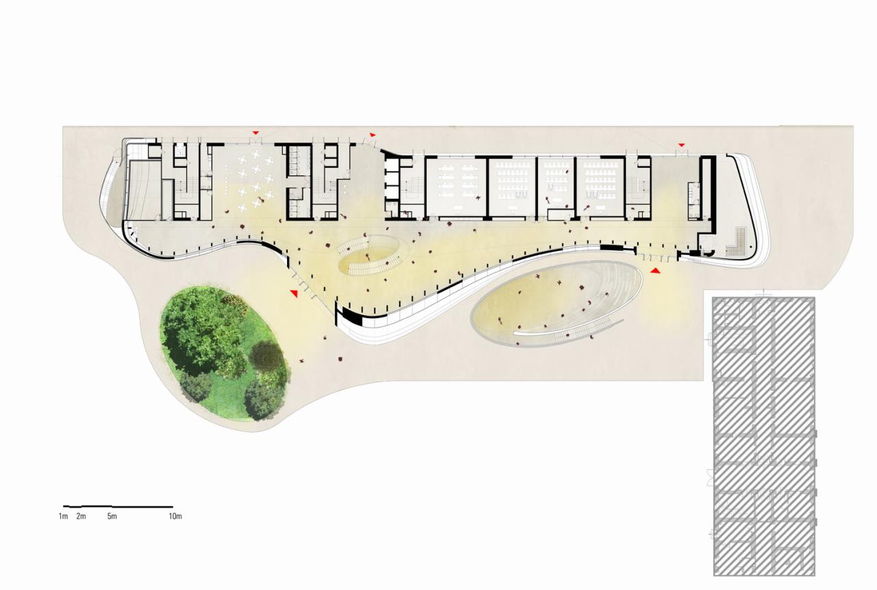 BIM建筑|冰川校园:瓦莱达奥斯塔大学新校区 / MCA建筑事务所