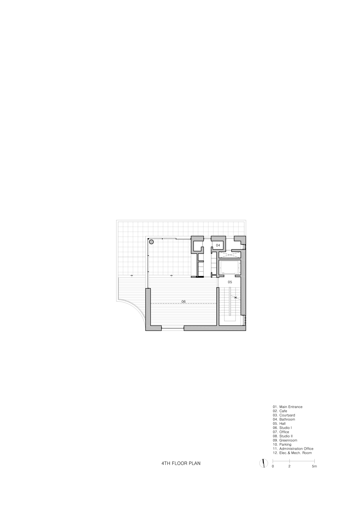 BIM建筑|Montage Hannam 电影工作室及总部 / stpmj