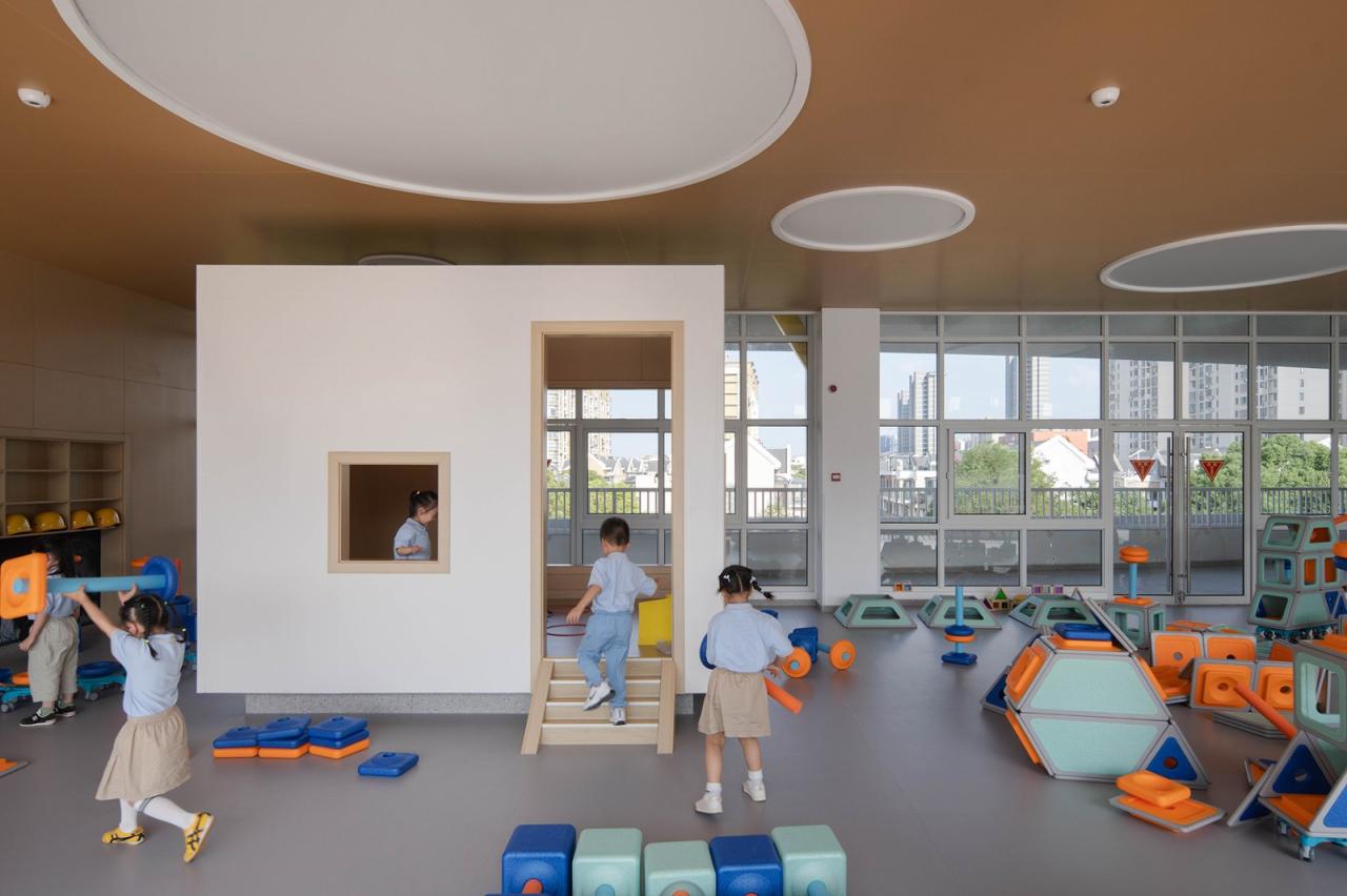 BIM建筑|无锡华星幼儿园 / 元秀万建筑事务所