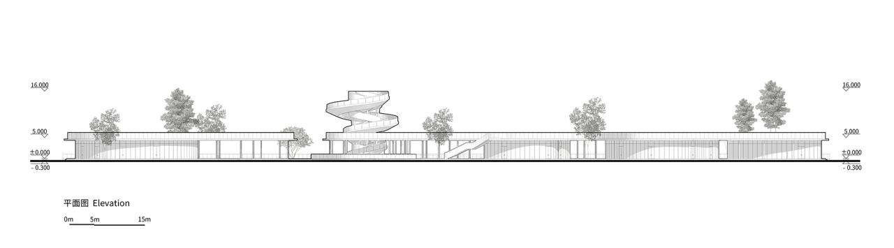BIM建筑|凫岛 · 鲁家滩湿地公园商业服务中心 / MUDA 慕达建筑