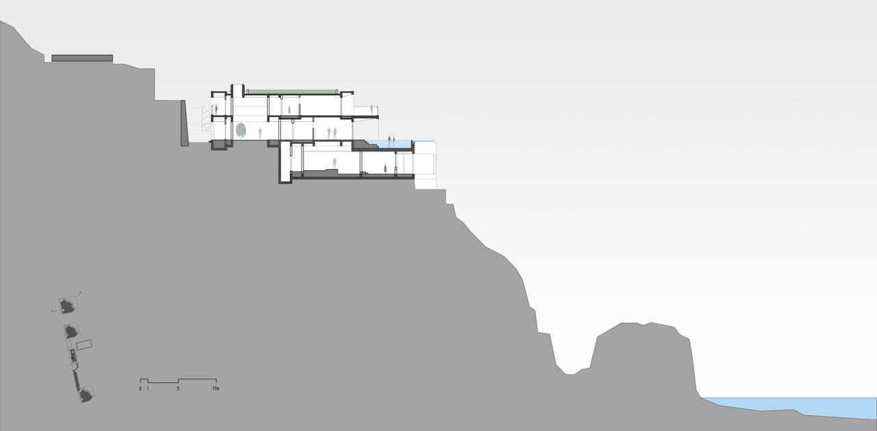BIM建筑|嵊泗夕会悬崖酒店 / 亦风建筑