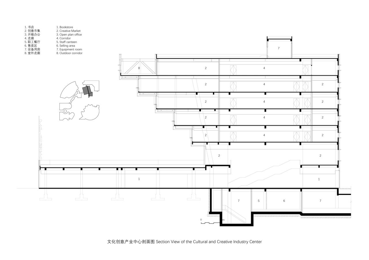 BIM建筑|武汉东西湖文化中心 / 中国院大器工作室