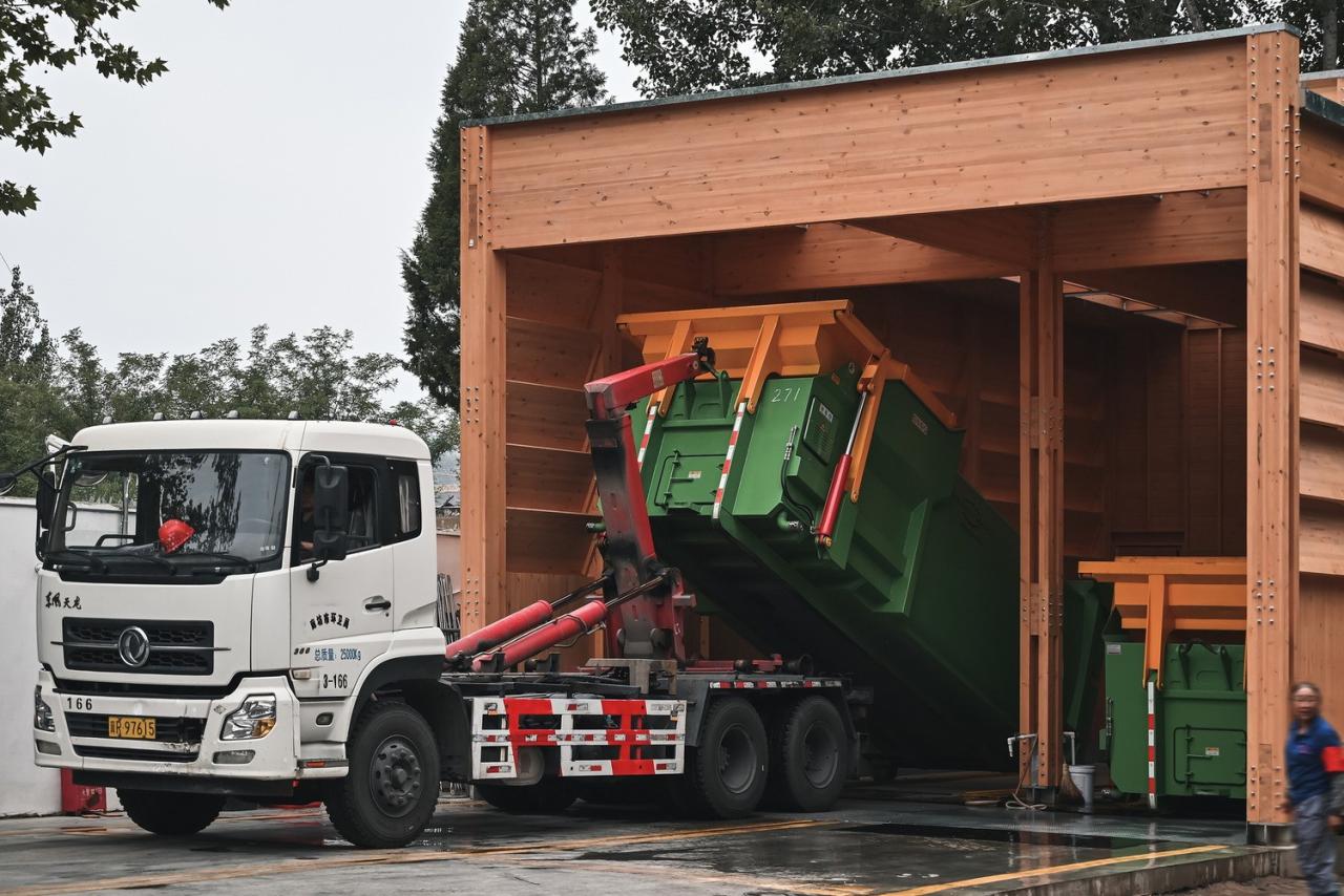 BIM建筑|廊坊北凤道垃圾中转站设计 / 园里建筑工作室