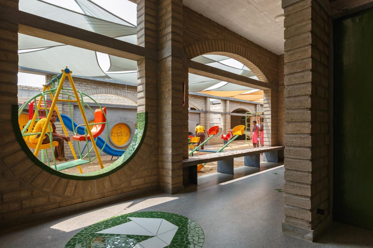 BIM建筑|Sai Kirupa 特殊学校 / Biome Environmental Solutions