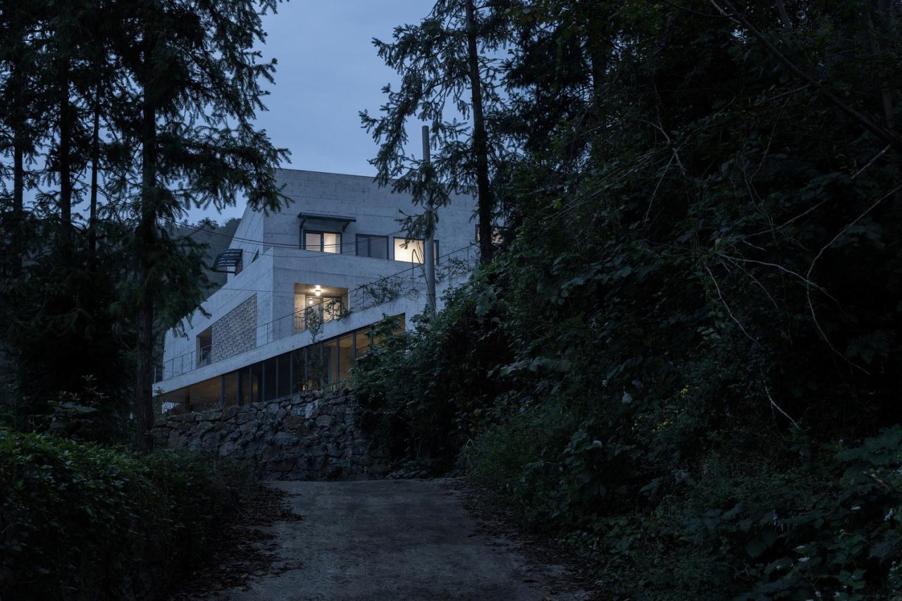 BIM建筑|石羊山壹号住宅 / 小写建筑事务所