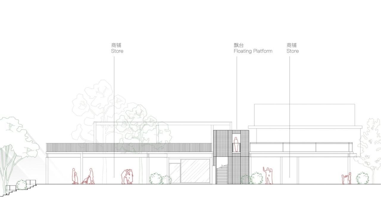BIM建筑|森野长廊 / BDSD吾界设计