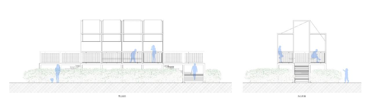 BIM建筑|长埭村艺术乡建系列-茶山浮亭 / 由牧建筑