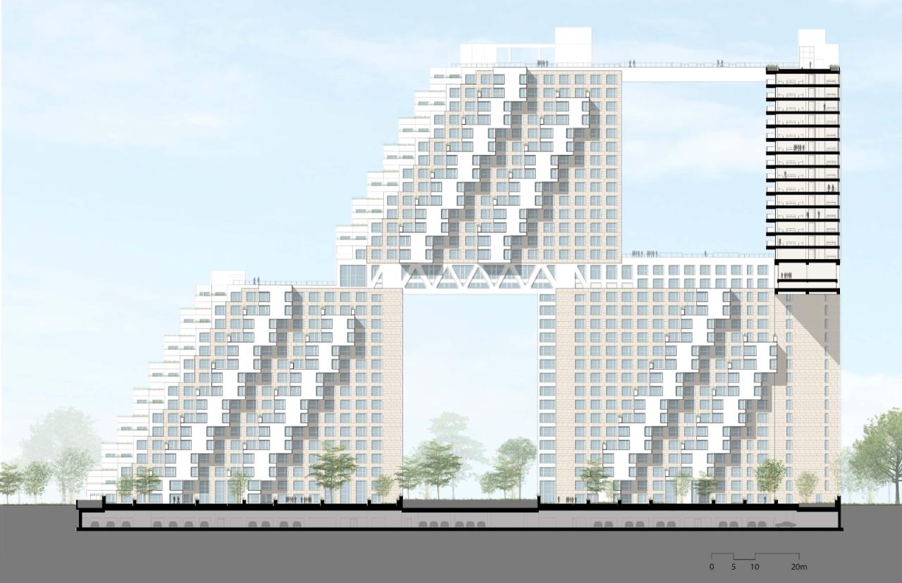 BIM建筑|秦皇岛海碧台二期全线建成 / 萨夫迪建筑事务所