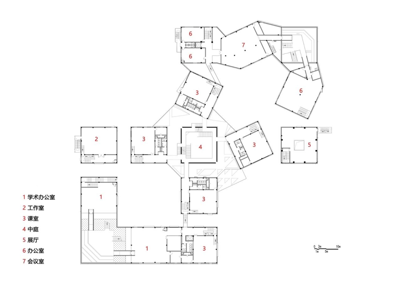 BIM建筑|北京师范大学珠海校区元白楼 / 清华大学建筑设计研究院