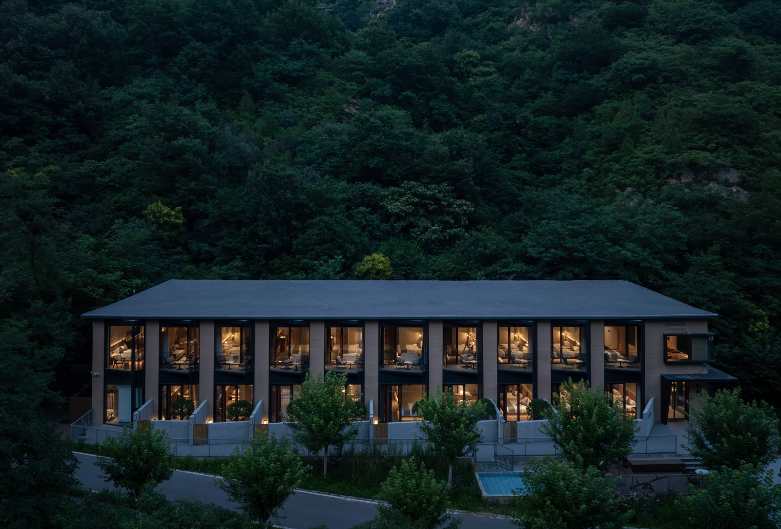 BIM建筑|水雲乡 / 莘野佚筑设计工作室