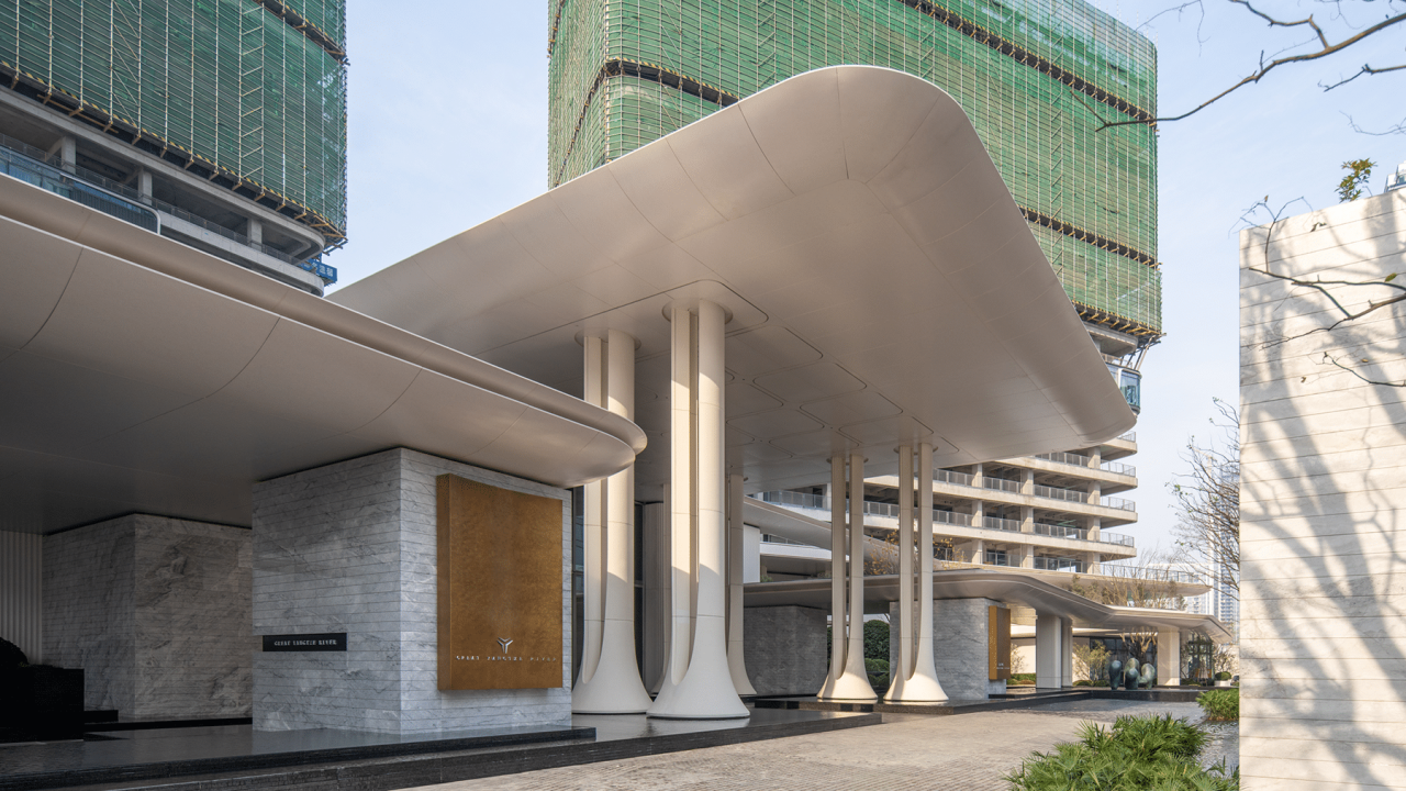 BIM建筑|武汉长江天际，line+朱培栋关于城市坐标的双重思考（下）