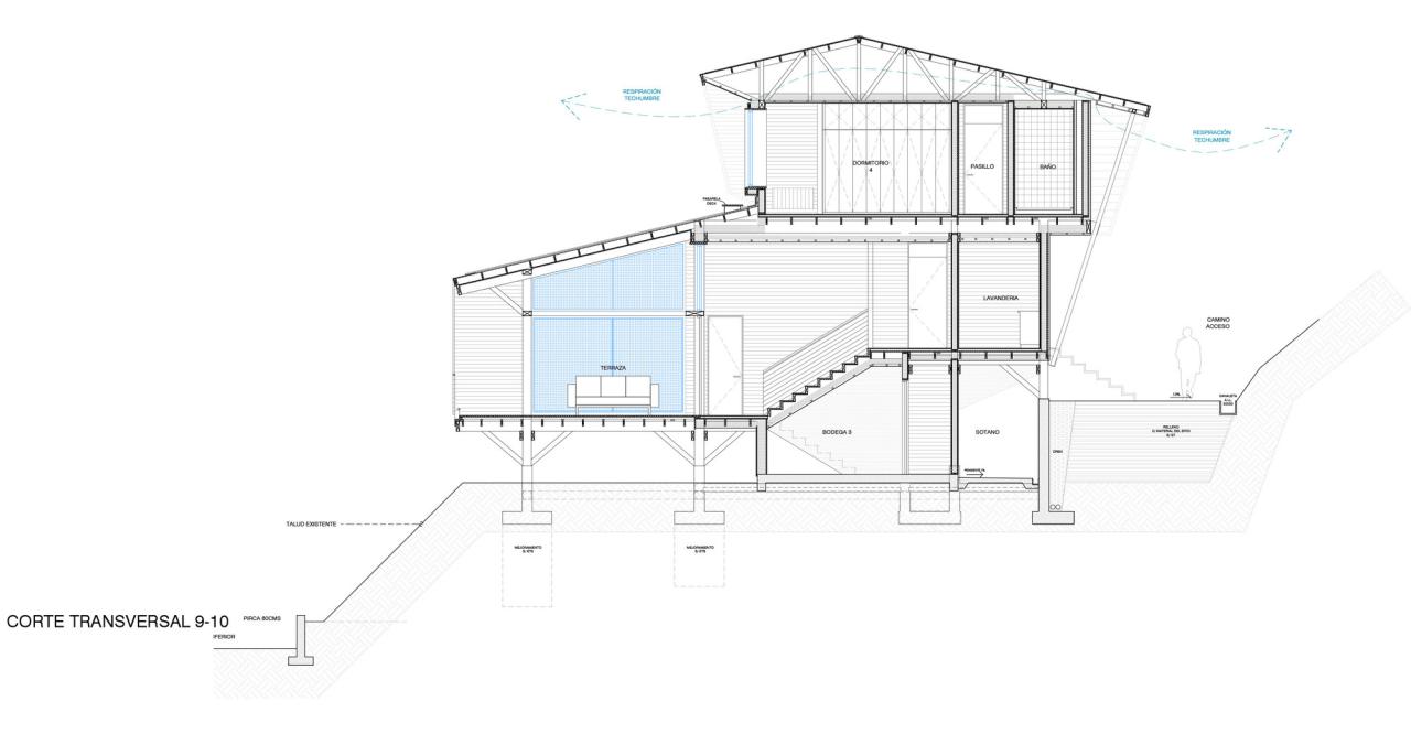 BIM建筑|纳蒙卡休小屋 / Schwember García-Huidobro Arquitectos
