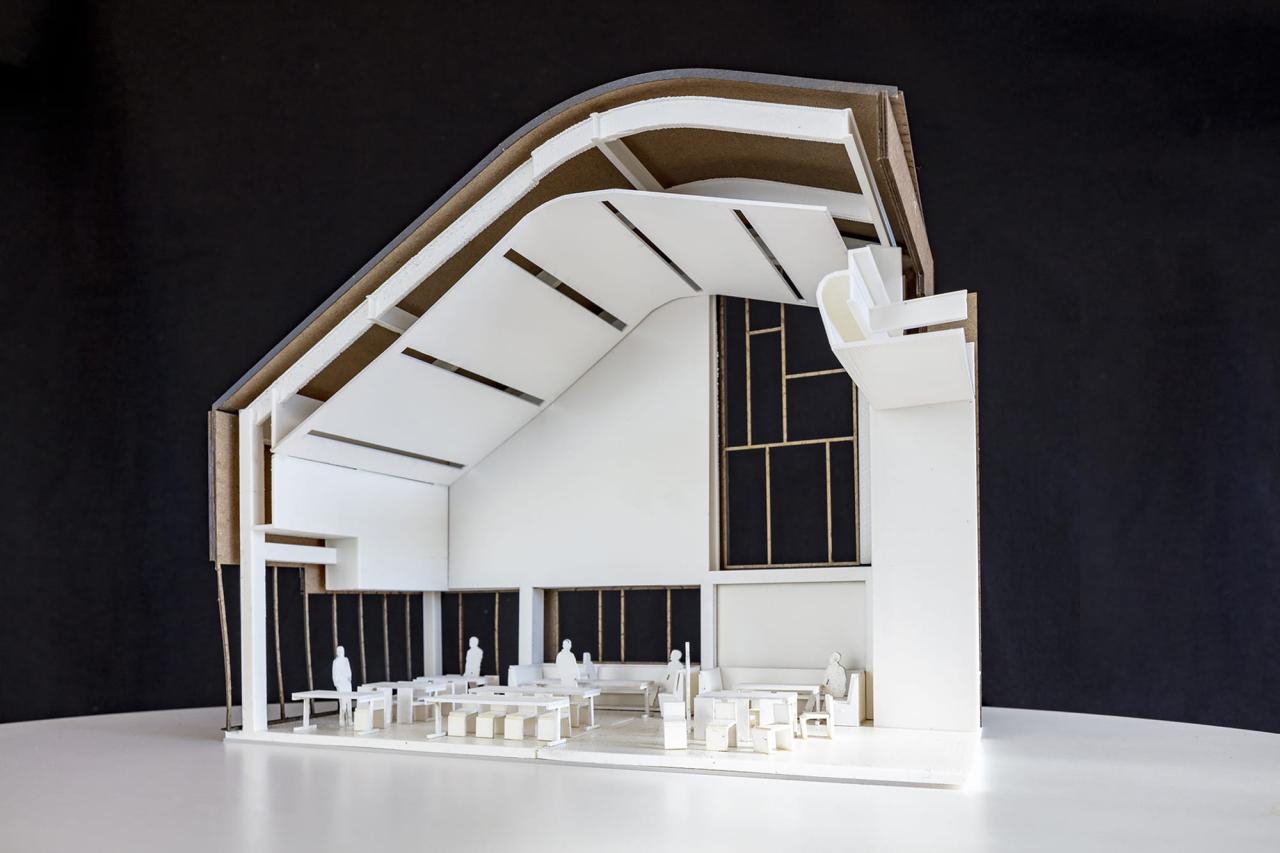 BIM建筑|劳伦斯维尔中学蔡崇信餐厅和体育活动综合楼 / Sasaki