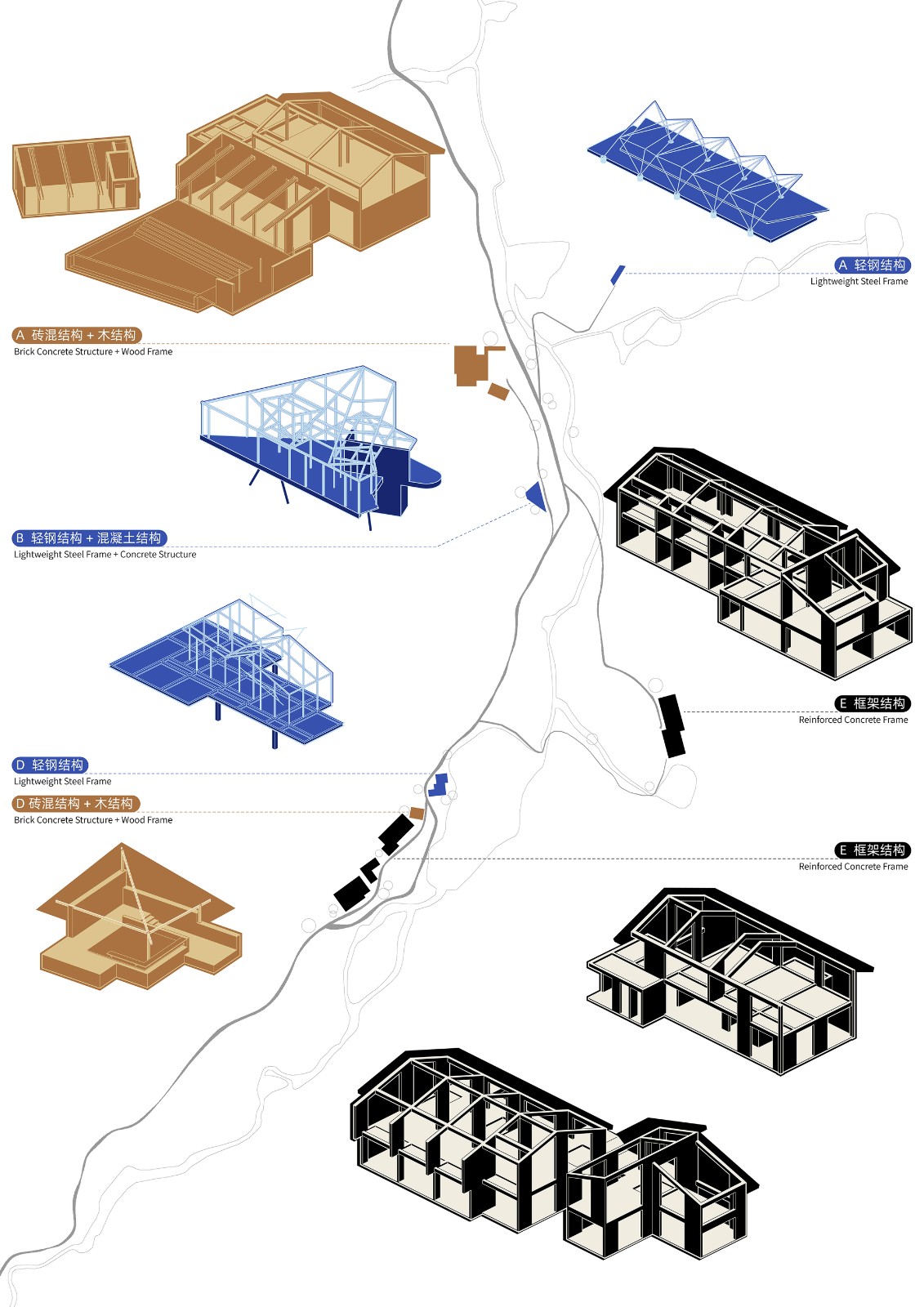 BIM建筑|大乐之野·银杏谷 / 末广建筑