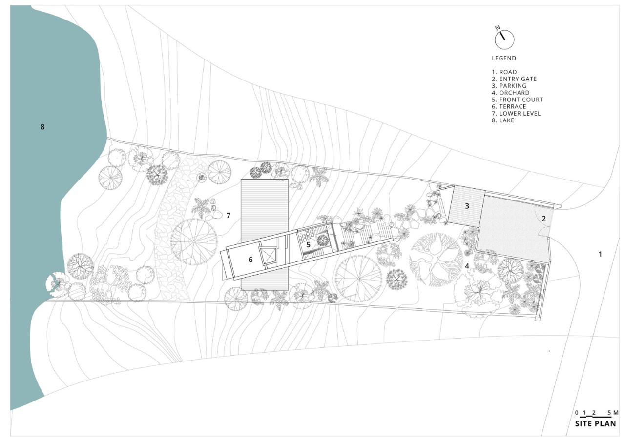 BIM建筑|斜屋 / Red Brick Studio