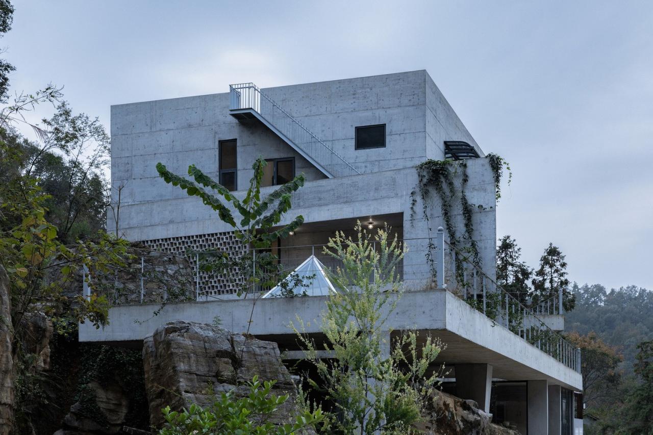 BIM建筑|石羊山壹号住宅 / 小写建筑事务所