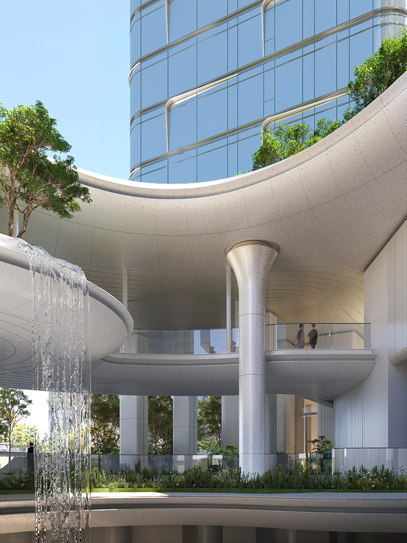 BIM建筑|武汉长江天际，line+朱培栋关于城市坐标的双重思考（下）