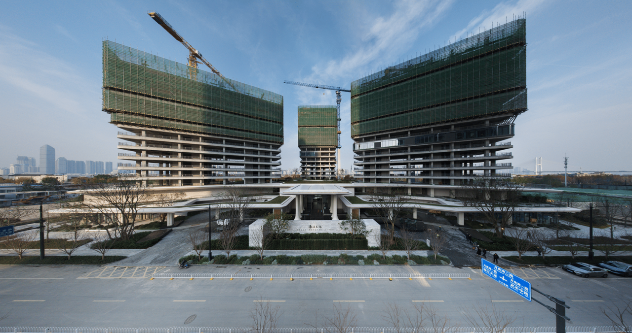 BIM建筑|武汉长江天际，line+朱培栋关于城市坐标的双重思考（下）